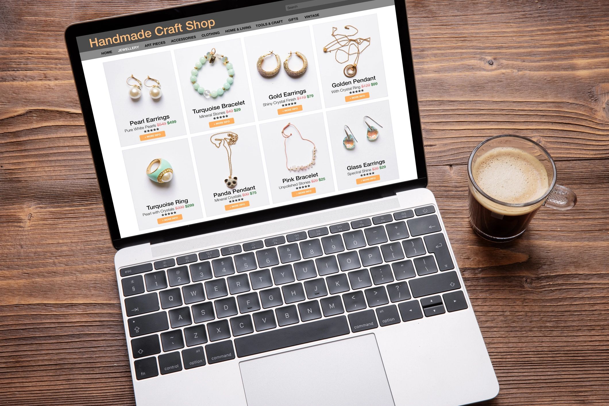 Affordable fashion jewelry assortment